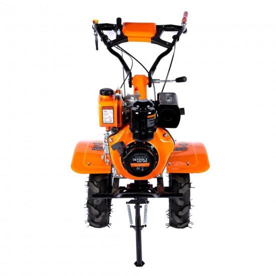 Motocultor DETOOLZ 7CP 280CC, motorina, 4T, 3 viteze, pornire